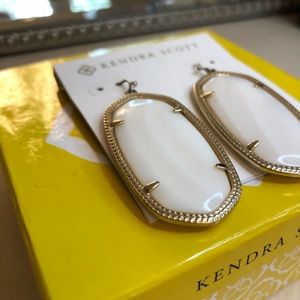 Kendra Scott Danielle White Earrings